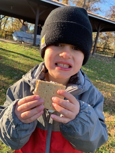 4K Student with S'more