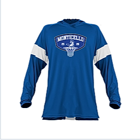 Monticello Ponies Boys Basketball Long Sleeve Hoodie