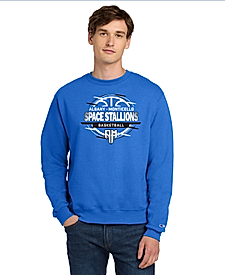 Space Stallions Basketball Crewneck Sweatshirt