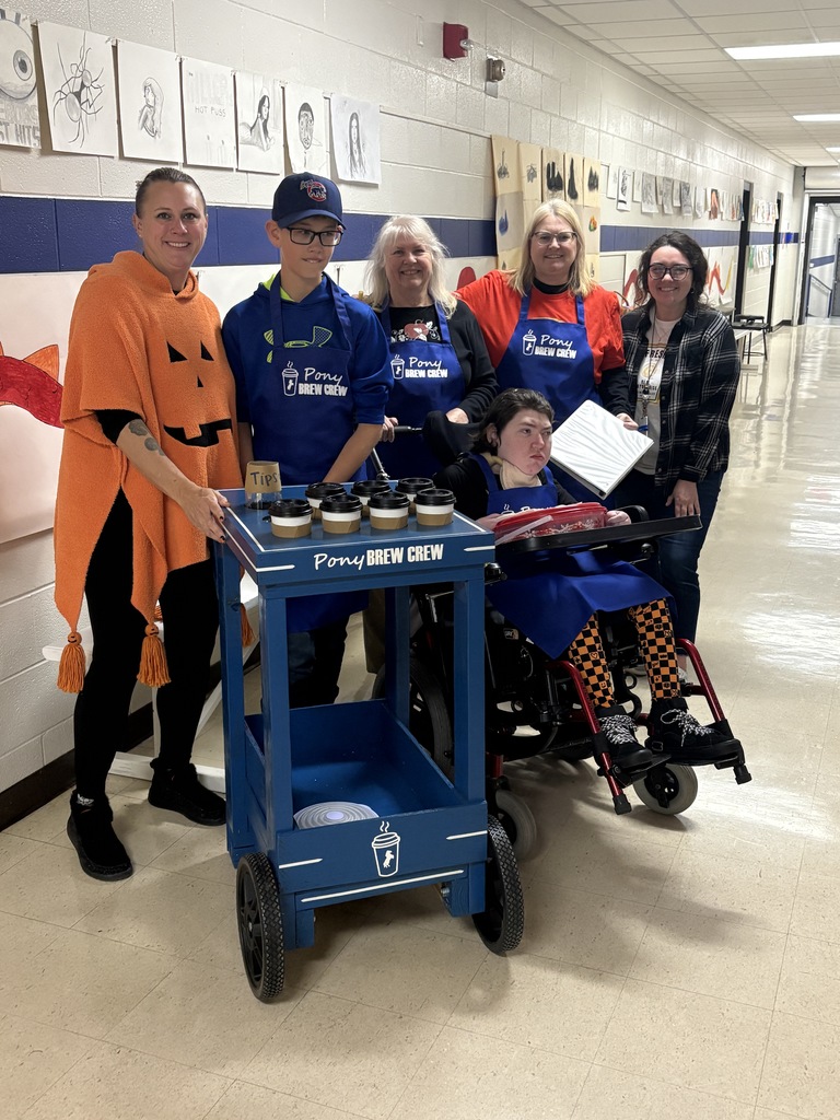 Pony Brew Crew with Coffee Cart