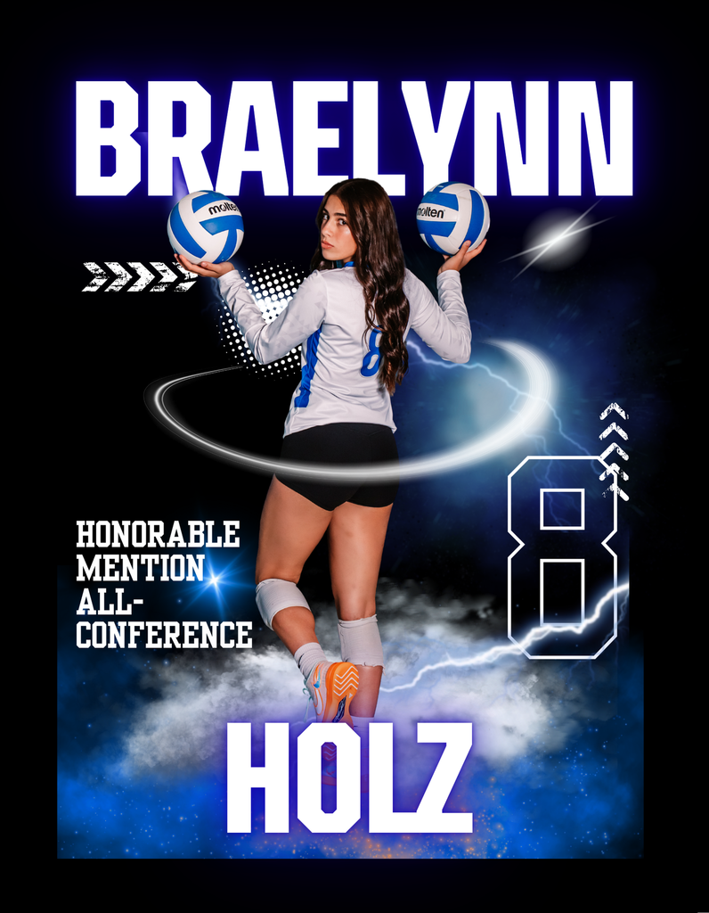 Braelynn Holz, Volleyball Team, All-Conference Honorable Mention