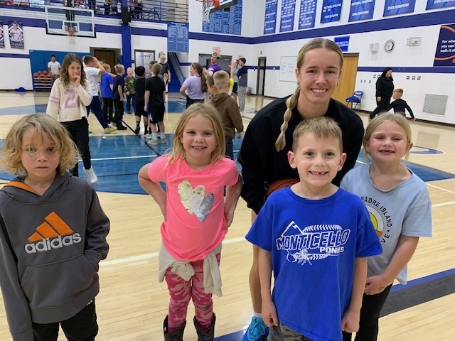 Students at Play with the Ponies