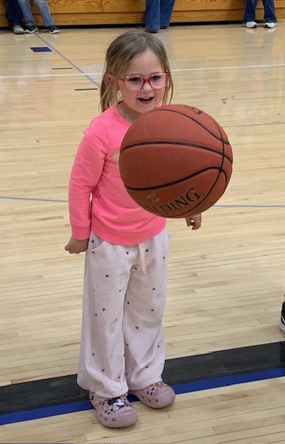 Student at Play with the Ponies