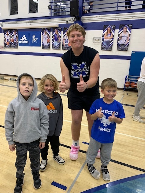 Students at Play with the Ponies
