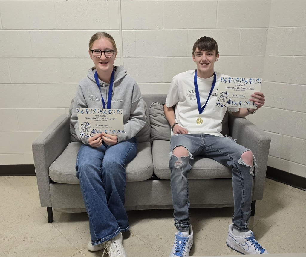 High School Students of the Month for October