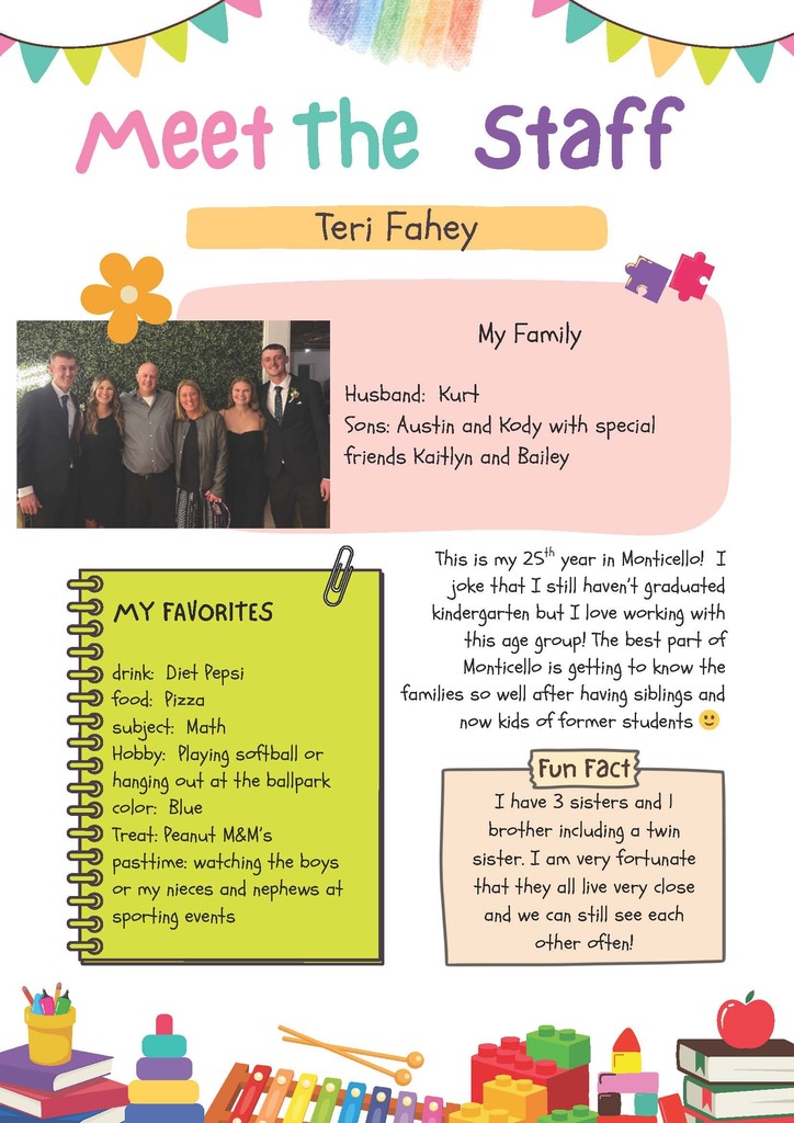 Meet Our Staff - Mrs. Fahey