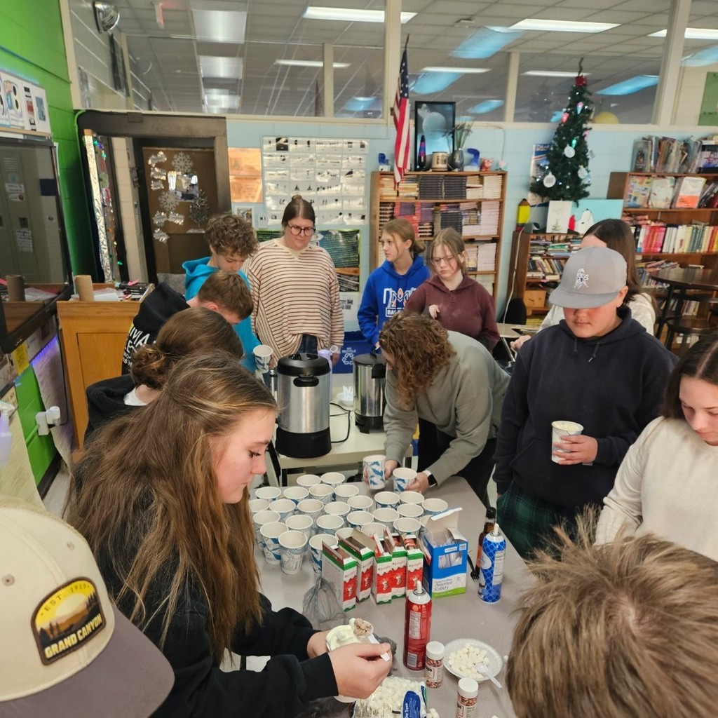 Students and Hot Chocolate