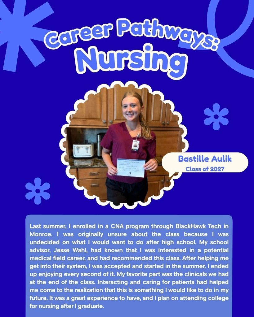 Bastille Aulik - Career Pathway: Nursing