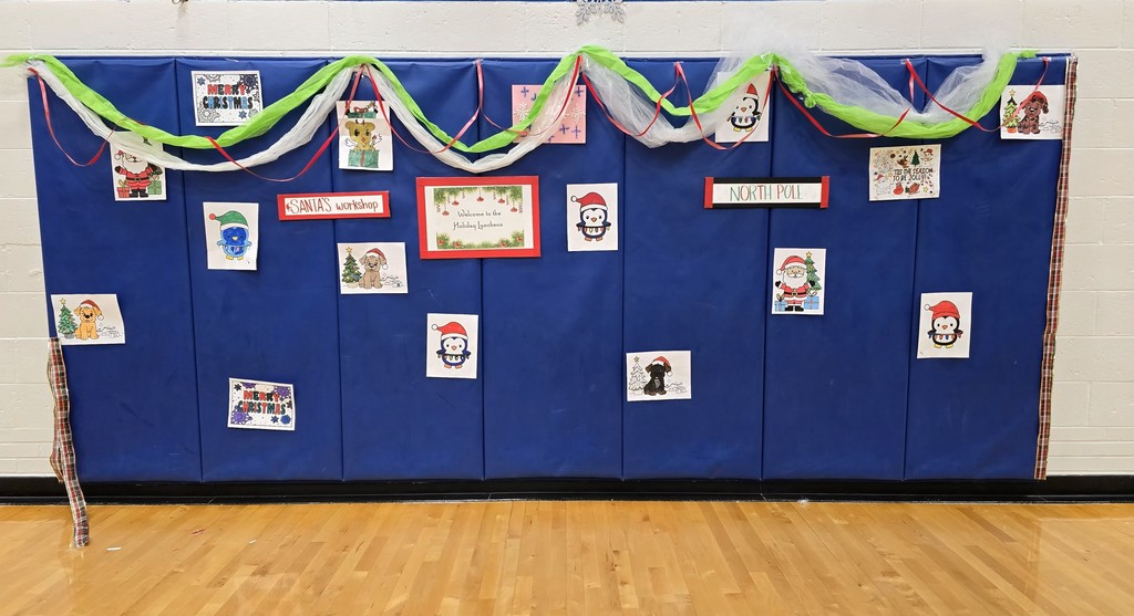 Holiday Luncheon Wall Decorations