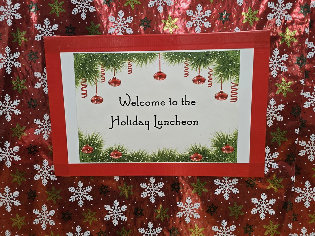 Holiday Luncheon Welcome
