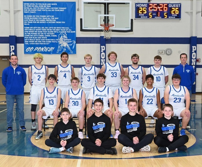 2025-26 Boys Basketball Team and Coaches