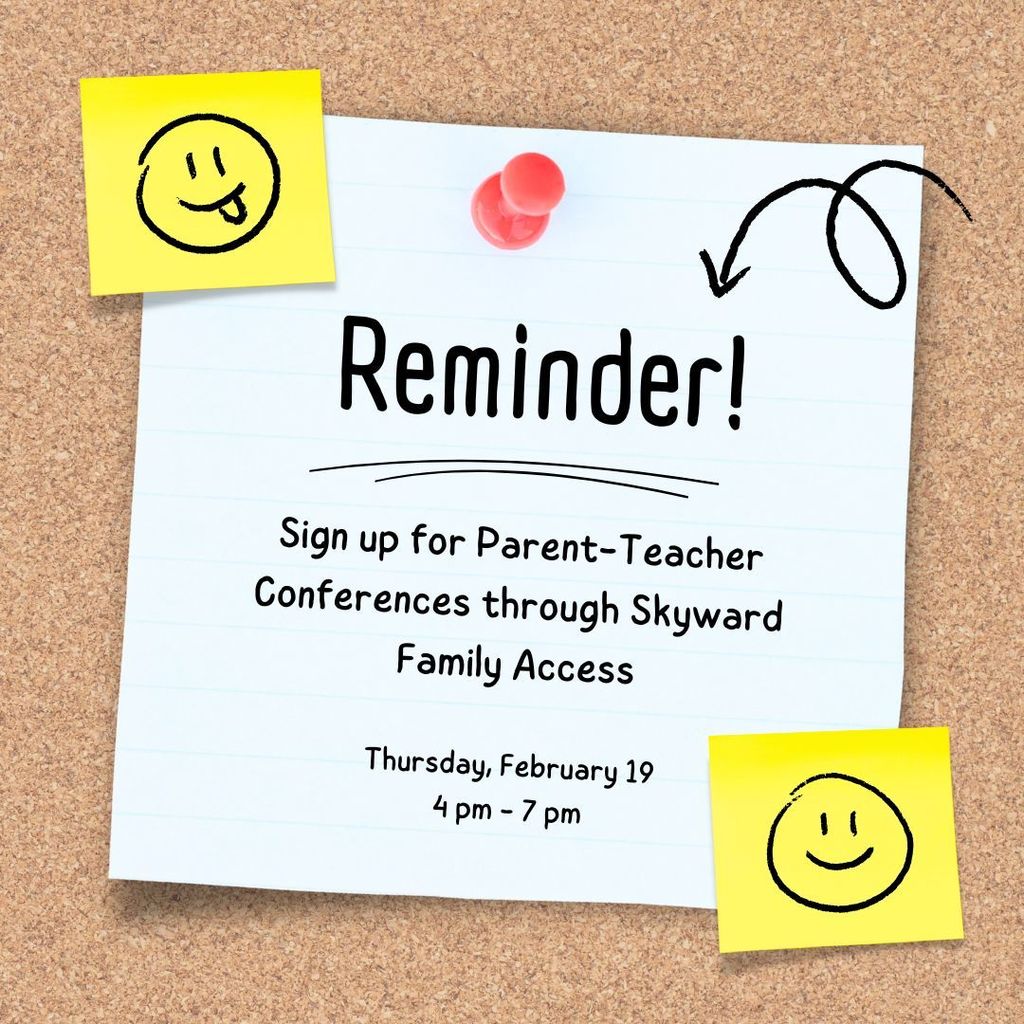 Parent Teacher Conference Reminder