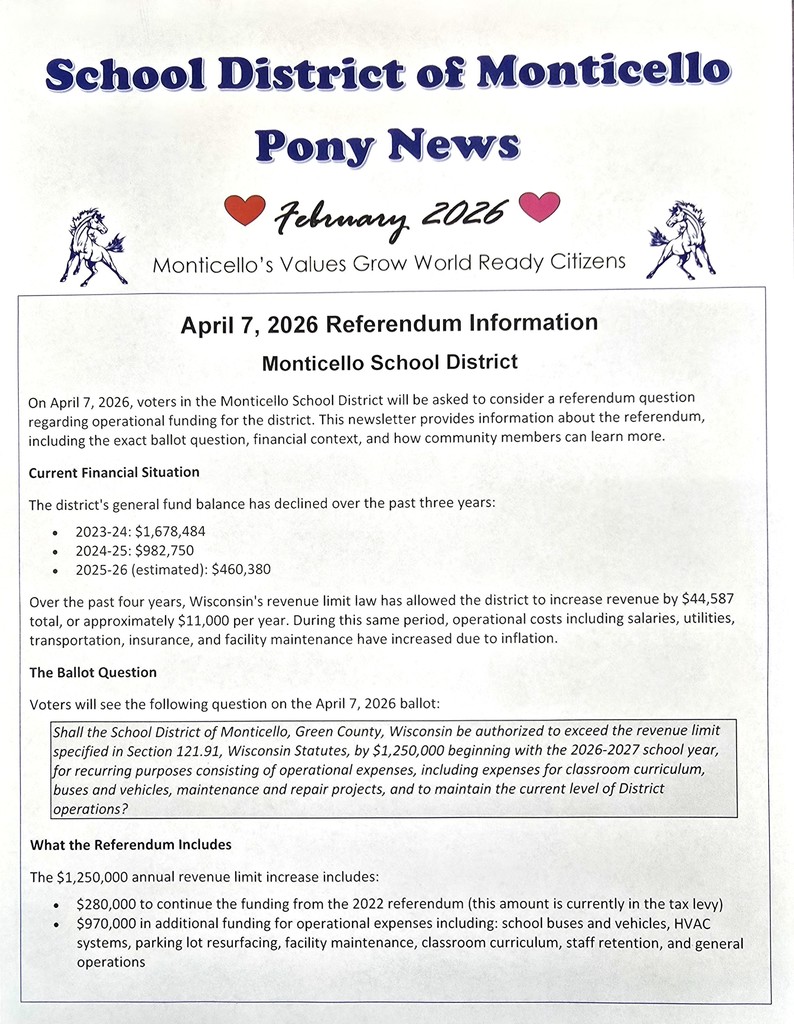 February 2026 Newsletter Cover