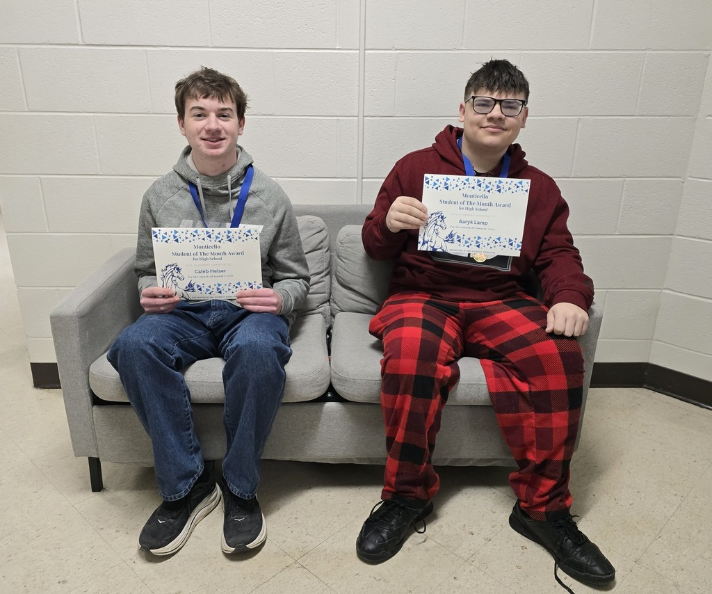 High School Students of the Month