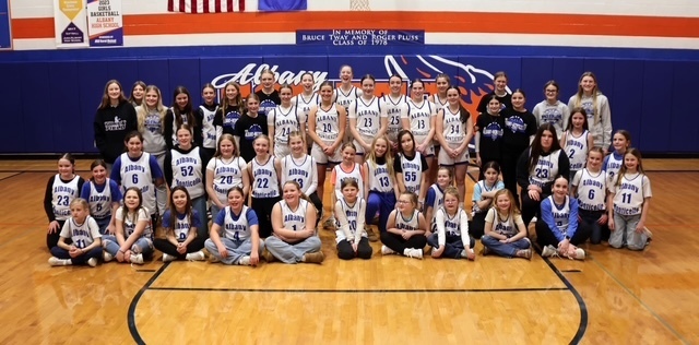 Girls Basketball Participants