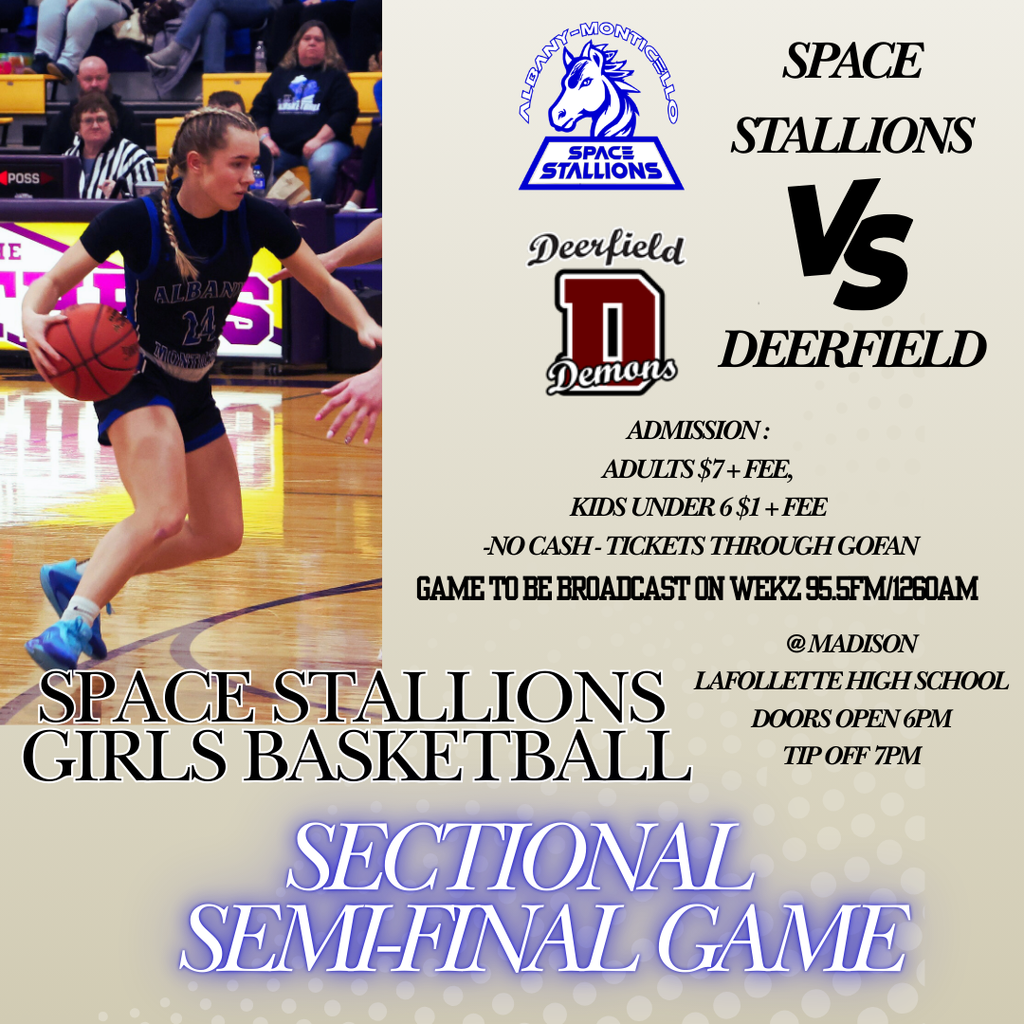 Girls Sectional Basketball Game Information