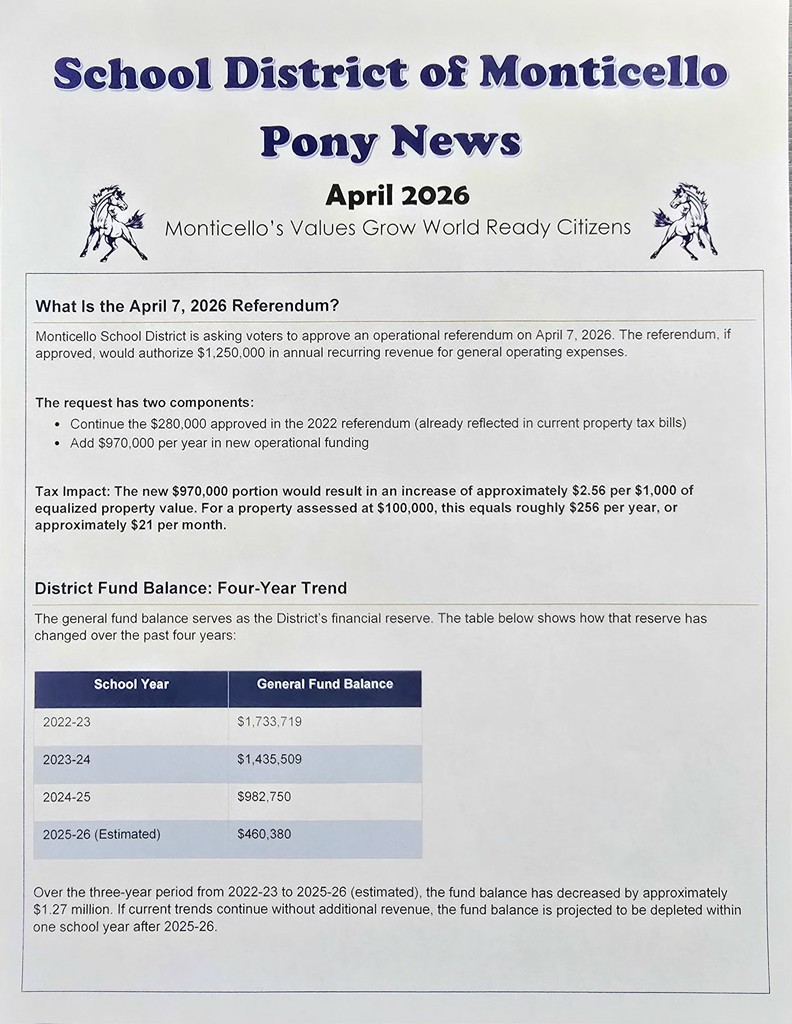 April 2026 Newsletter Cover