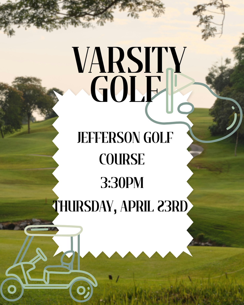 Varsity Golf Match Information