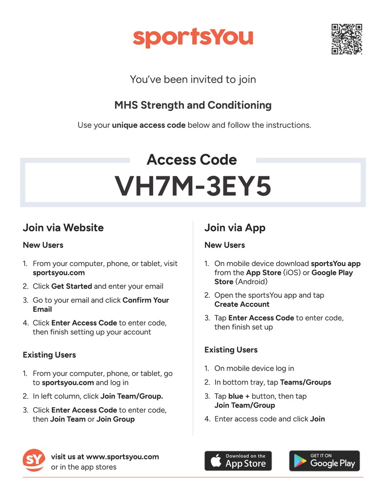 youth strength and conditioning program information