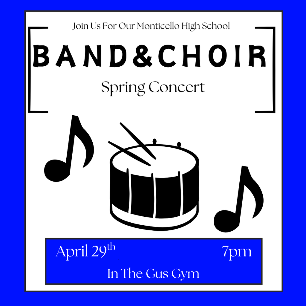 band & choir concert information