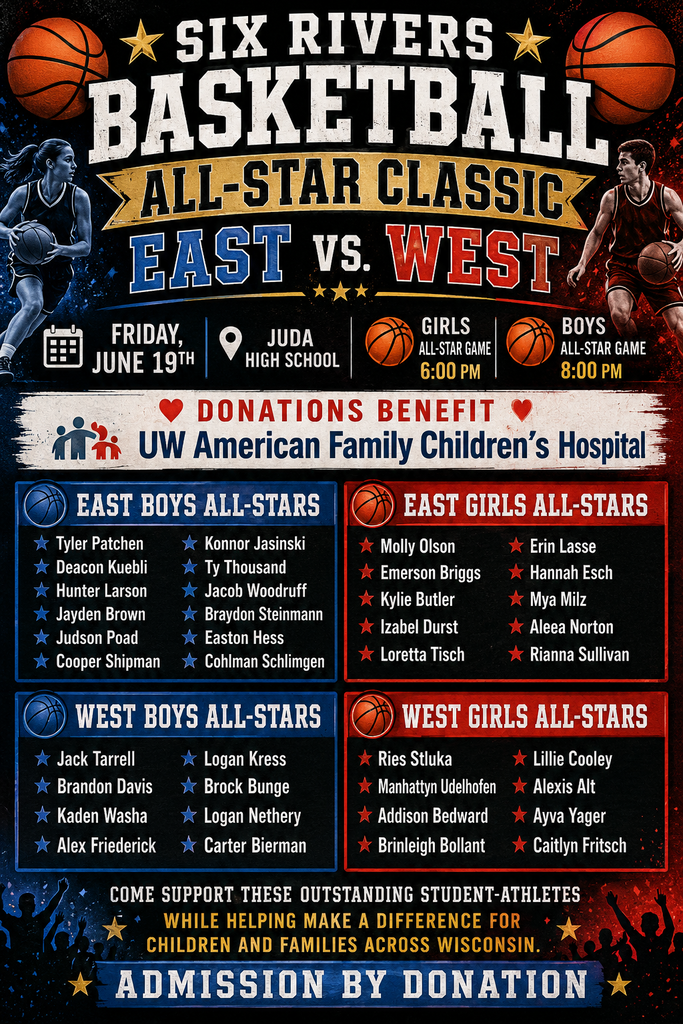 Six Rivers Basketball All-Star Classic Information