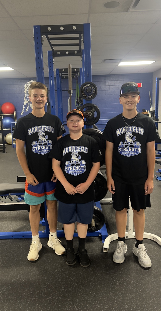 athletes in the weight room