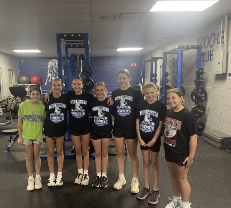 athletes in the weight room