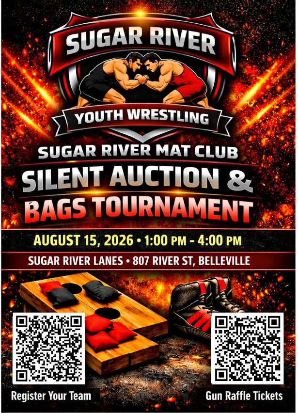 Sugar River wrestling fundraiser
