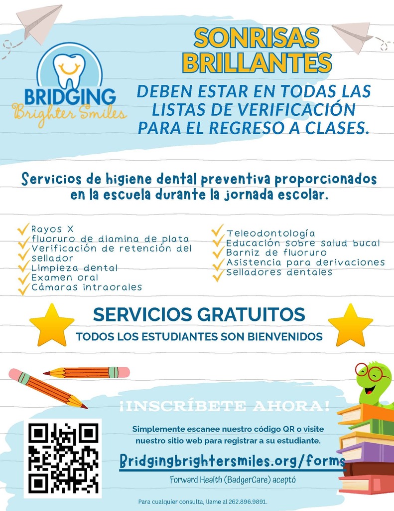 Bridging Brighter Smiles Spanish flyer