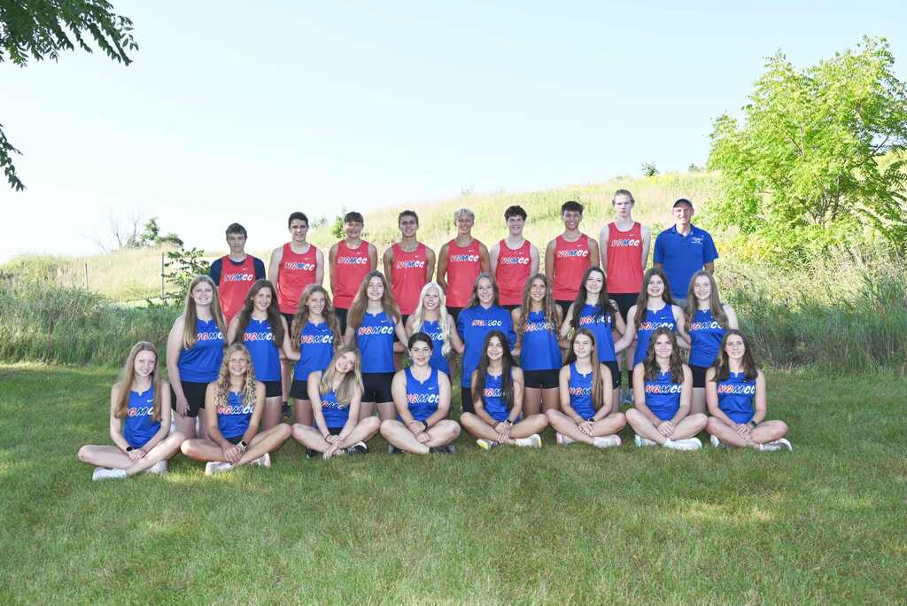 2026 New Glarus Monticello Cross Country Team