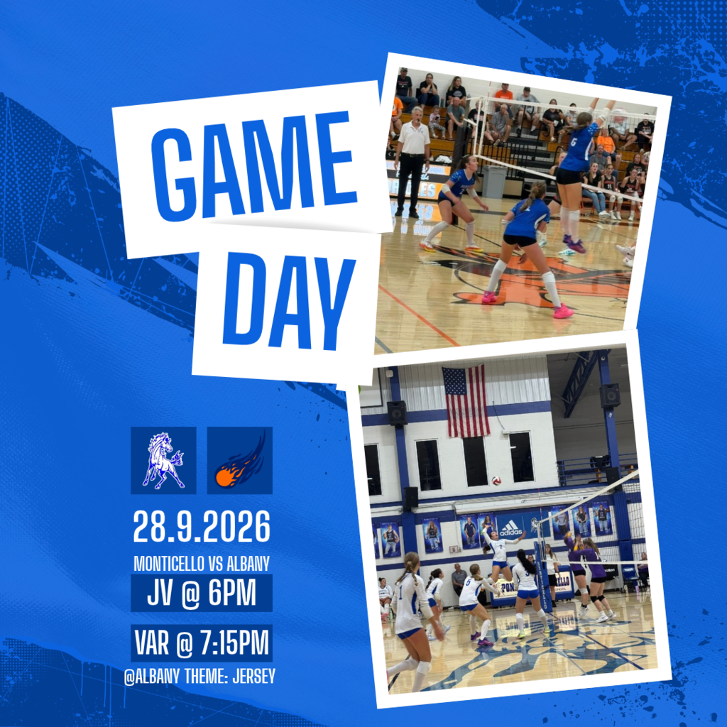 Volleyball Game Day 9/28/26