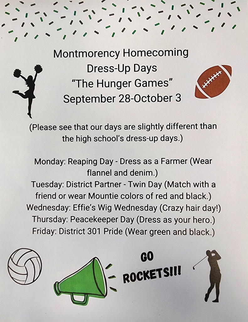 Montmorency Homecoming Dress-up Day! 