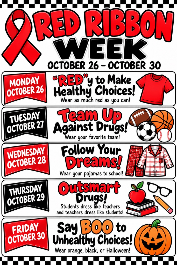Red Ribbon Week dress up days
