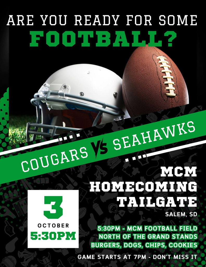 MCM Homecoming Tailgate Poster