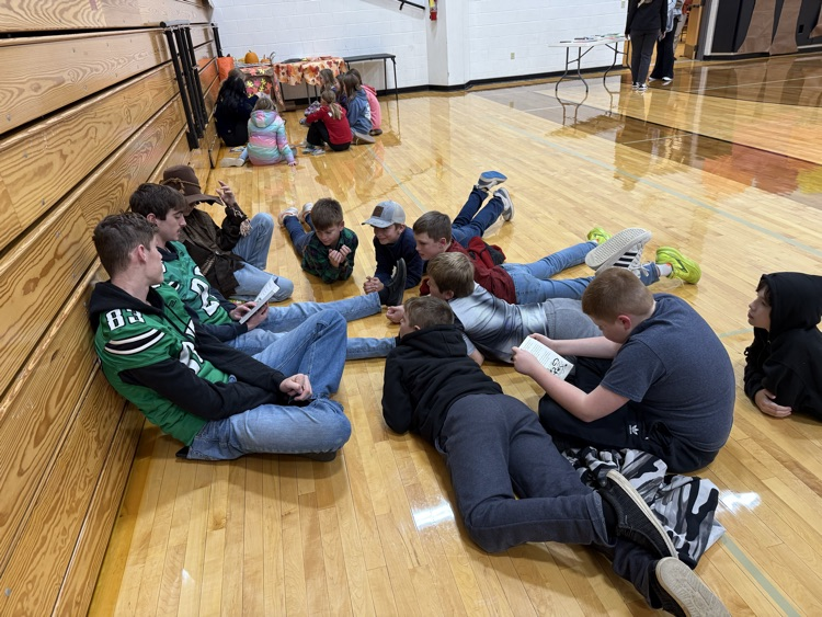 Reading with high schoolers