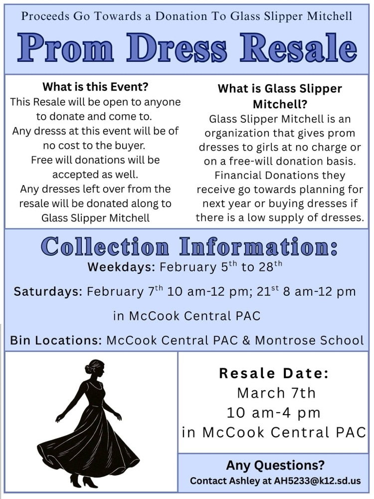 Prom Dress Resale Flyer