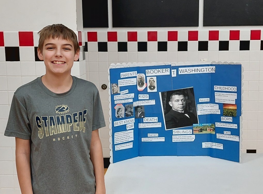 Booker T. Washington by Noah and Jeren