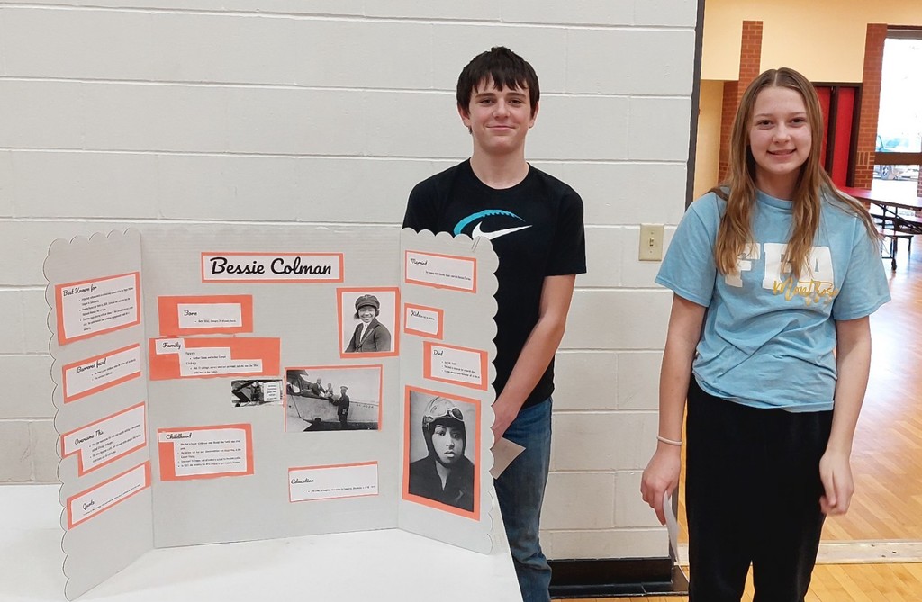 Bessie Coleman by Noah and Emma