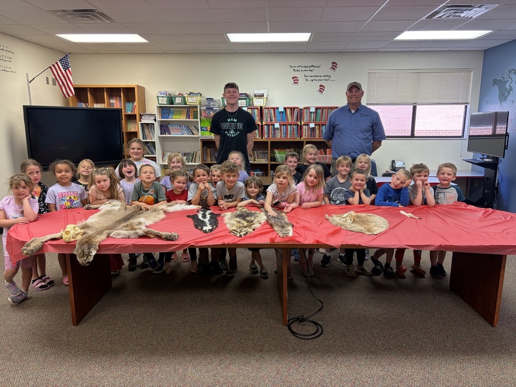 Preschool, Junior Kindergarten, and Kindergarten animal presentation with SE Regional Parks Supervisor Derek Dorr and Dawson Dorr