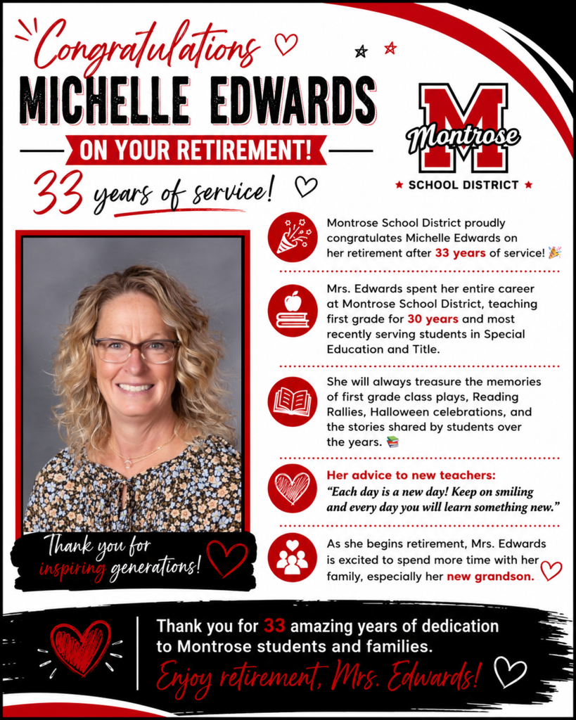 Michelle Edwards Retirement Info