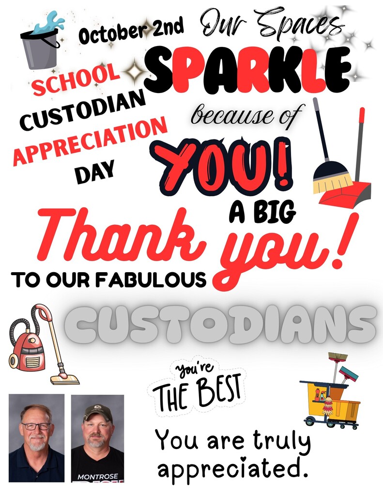 Happy School Custodian Appreciation Day!