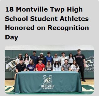 Screen Shot - HEADLINE NEWS! #MustangPride! 18 #MTHS Student Athletes Honored on Recognition Day! Volley Ball, Ice Hockey, Flag Football, Soccer,Lacrosse, Football, Basketball, Wrestling, Hockey, and Track & Field! MTHS Mustangs will be playing for Universities in NJ and throughout the USA!  See #MontvilleTAP:  www.montville.net/montvilletap20250715