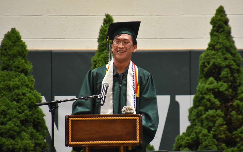 MTHS Class of 2025 Valedictorian Scipio Han 
