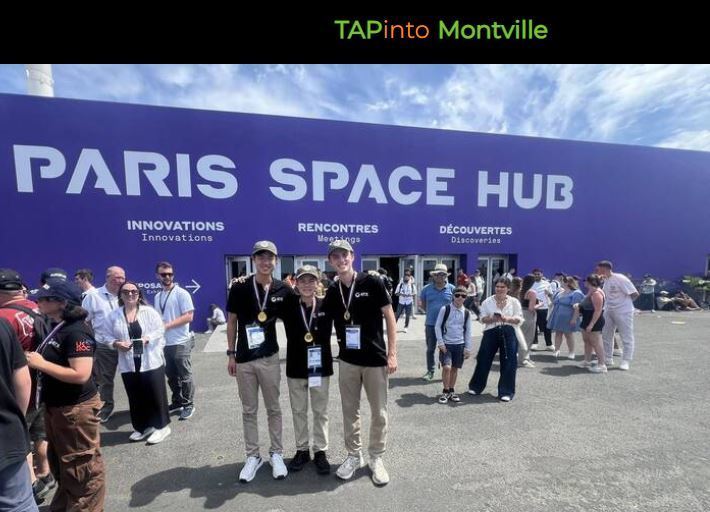 IN THE NEWS!  Three local Boy Scouts from Troop 74, including rising #MTHS sophomore Thomas Jenkins,  landed 1st place at the International Rocketry Challenge at the International Paris Air Show in June. Aslo on the team: Delbarton's Makayo “Mak” Cheung (rising sophomore) and Chase Eagan (rising senior). The champions competed against teams from Japan, France & the United Kingdom. See PICS & STORY: https://www.tapinto.net/towns/montville/sections/community-life/articles/montville-boy-scouts-blast-off-to-global-victory-win-international-rocketry-challenge-in-paris