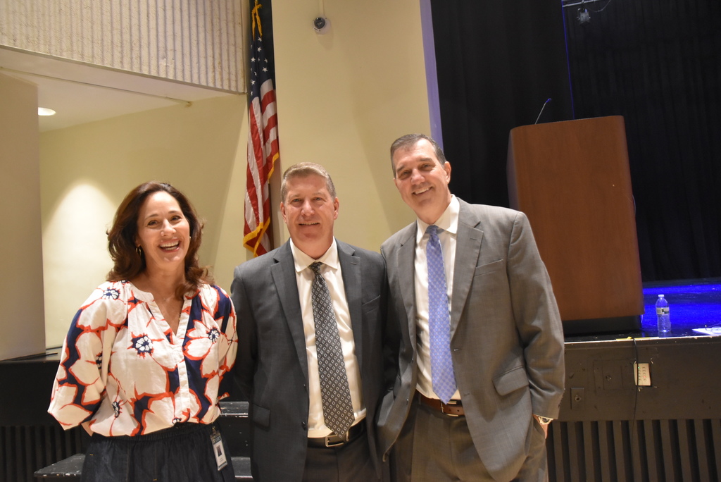 Superintendents: Andrea Woodring (assistant), Dr. Casey Shorter (assistant), Dr. Thomas A. Gorman. Welcome Back! Schools open Wednesday, August 27, 2025. #MTHS hosted the Teacher Convocation event 8/26/25! Looking forward to welcoming back Pre-K to Grade 12 students, Faculty & Staff! See you tomorrow! #EducateInspireEmpower! #MTPS1stDay8272025. Performances by: MTHS Chamber Orchestra, MTHS Chamber Band & MTHS JR Jovana Getova.