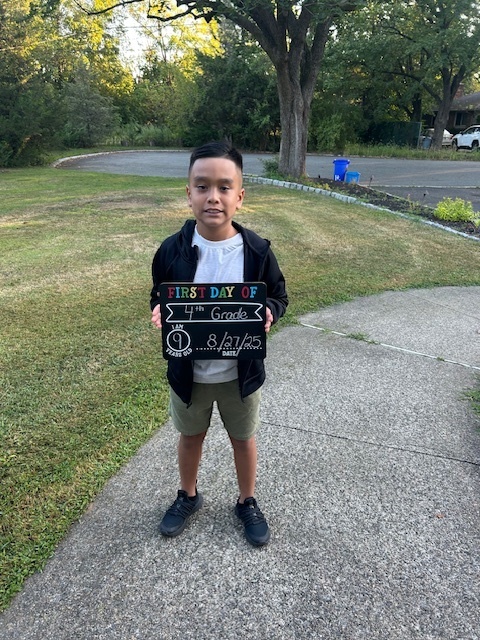Jacob 4th grade at Woodmont! #MTPS1stDay8272025! Have a GREAT 2025-2026 School Year! Enjoy! #EducateInspireEmpower! To share pics, send to communications@montville.net