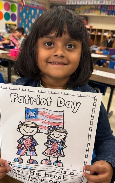 A DOCTOR IS A REAL LIFE HERO. Posted on Instagram: garibell_kindergarten_cuties of #Hilldale honored Patriot Day (9/11) by learning about real-life heroes in our community. Students talked about the importance of helpers—firefighters, police officers, doctors, and so many more—who keep us safe and cared for each day. The children colored, wrote, and proudly shared their work to remember and celebrate the everyday heroes all around us.  #PatriotDay #NeverForget #KindergartenStrong #HilldaleHuskies #CommunityHeroes See pics at: https://www.instagram.com/p/DOeNEfkDkhN/