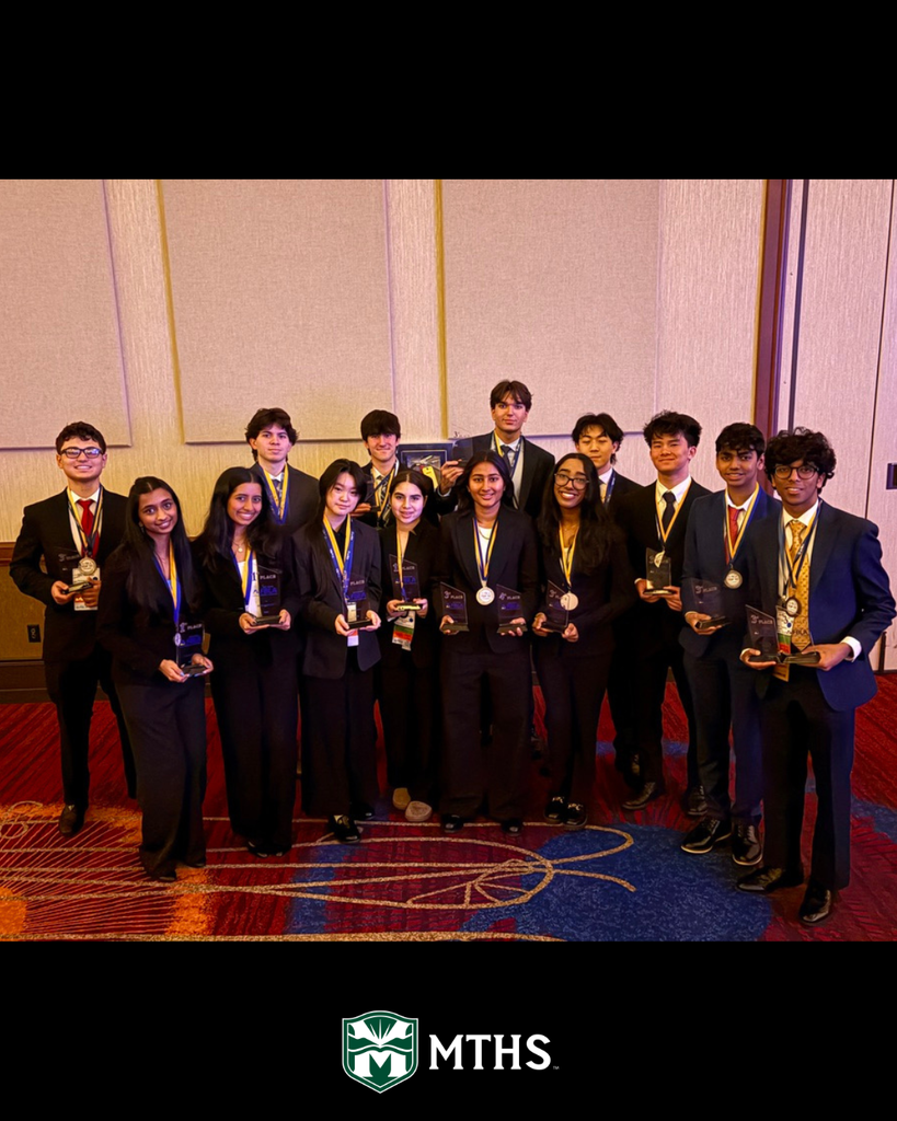Students who attended FBLA with their awards