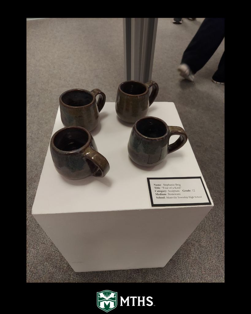 Moore College of Art & Design artistically accepts Stephanie Brig with a scholarship of up to $25,000 for her ceramic piece, "4 of a Kind." 