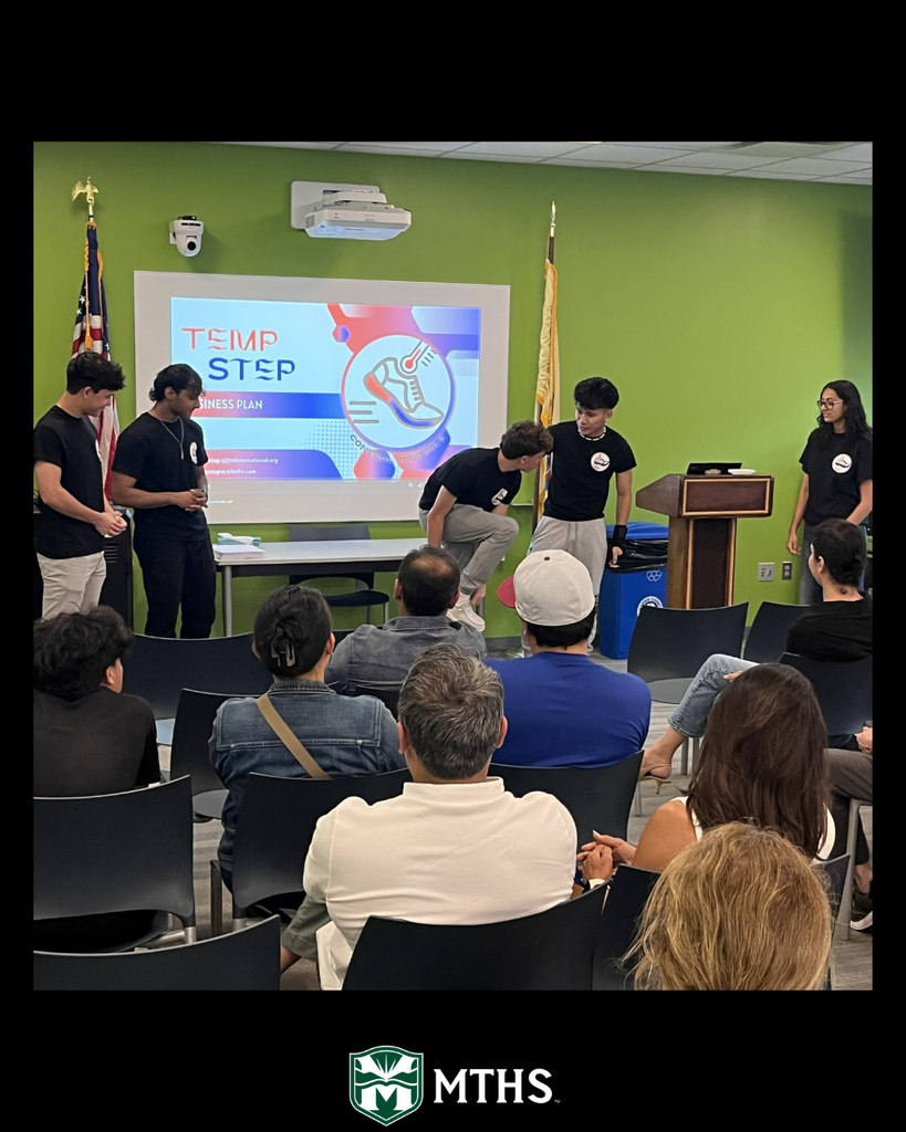 Mr. Connolly's International Business Practice Firm (IBPF) Family Night - students present their overall business plan